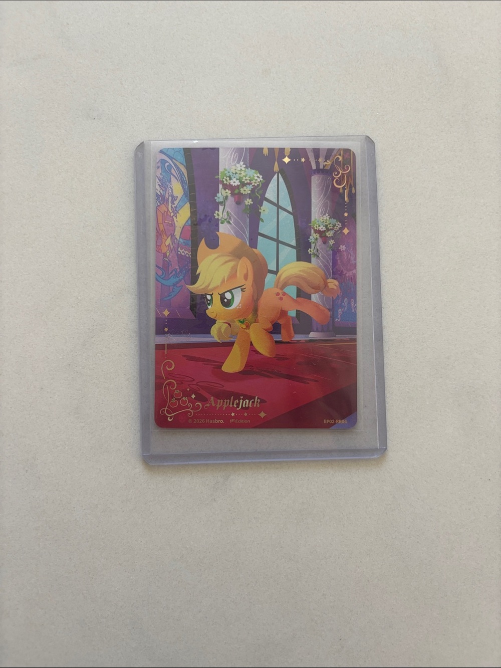 Kayou MLP RR Applejack Card